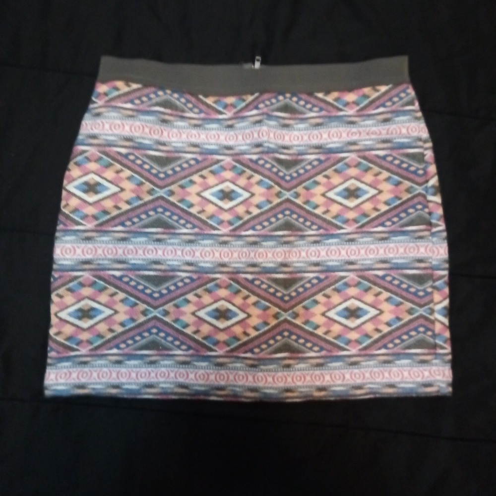 Funky Aztec Style AE Pencil Skirt